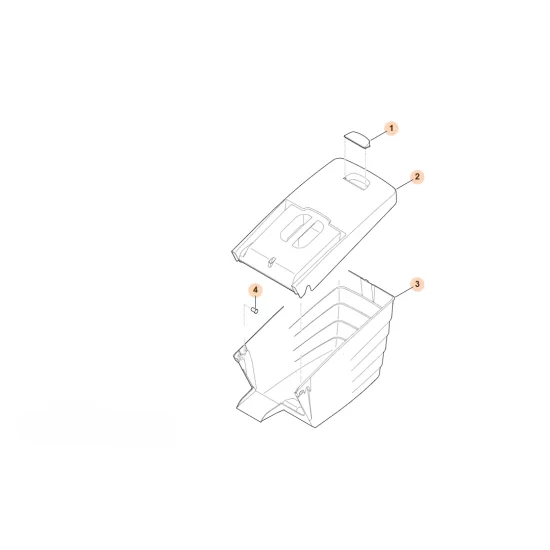 STIHL  Kosz na trawę kompl. 6375 760 2191